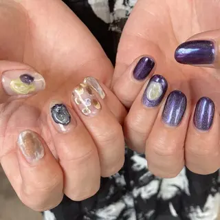 ネイル 【パラジェル認定】 newiネイル京橋のネイルデザイン