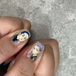 ネイル 東 千夏のネイルデザイン