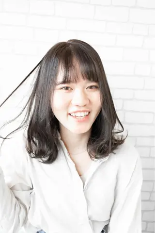 ミディアム カラー お得なクーポン掲載▼ 🌷三國祐美🌷のヘアスタイル