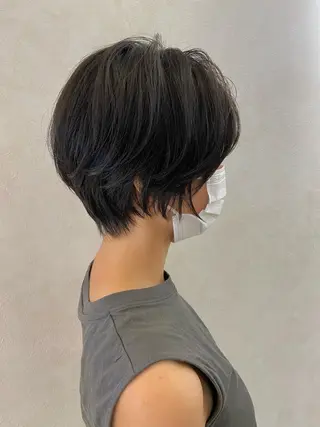 ショート カラー パーマ ヘアアレンジ メンズ キッズ ネイル マツエク・マツパ アイブロウ Stockオーナー 古田翔平のヘアスタイル