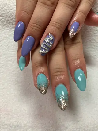 ネイル rukianail 新里のネイルデザイン