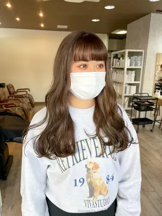 ロング カラー 高橋 みく/ minim 暖色のヘアスタイル