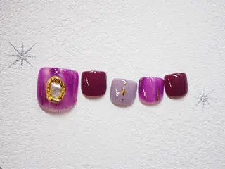 ネイル トップネイリスト Ribbon立川店のネイルデザイン