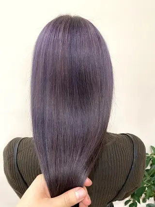 ロング カラー 服部 樹季のヘアスタイル
