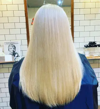 ロング カラー ショートウルフ💚 レイヤー/井上翔のヘアスタイル