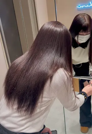 カラー 暖色カラ-ෆ˚顔周り 🎀ོ白岩亜実🎀ོのヘアスタイル