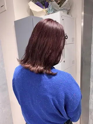 ミディアム 池袋/カラー特化🎨 ロング料金なし🩵のヘアスタイル