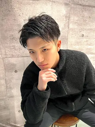 メンズ 角田 琉希也のヘアスタイル