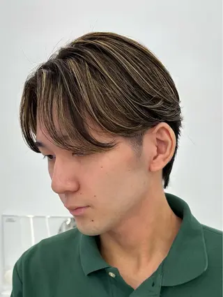 ショート カラー メンズ Vir by browのヘアスタイル