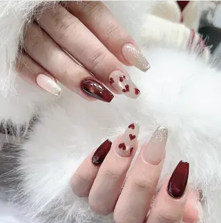 ネイル Sara/3Dチップ 長さたし専門店のネイルデザイン