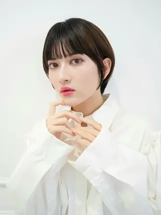 ショート 高木 麻知子のヘアスタイル
