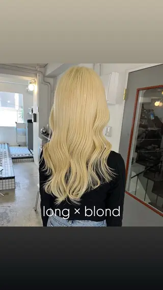 セミロング カラー タマキ/似合わせ カット/Wカラーのヘアスタイル