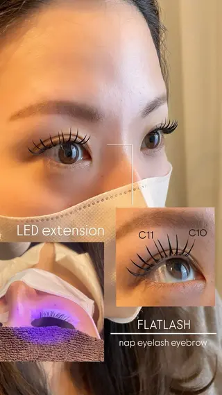 マツエク・マツパ 高技術/LED🔦 マツエク🦋/RANのマツエク・マツパデザイン