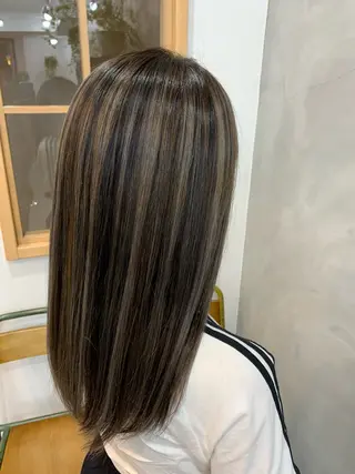 ロング カラー PADOU平松 典幸のヘアスタイル