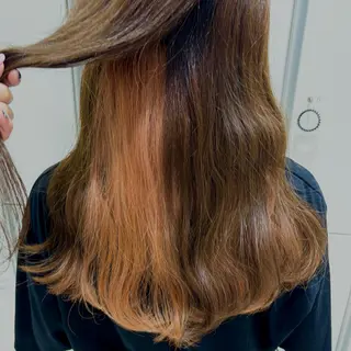 ロング カミヤ ミウのヘアスタイル