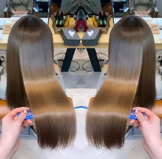 ロング カラー she2所属・chieri🍒 【髪質改善認定資格】のヘアスタイル