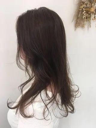 ロング カラー パーマ ヘアアレンジ ネイル マツエク・マツパ 💎耳ツボジュエリー ×銀座美容室💎のヘアスタイル