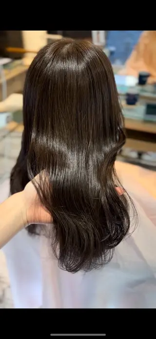 ロング カラー 透けるbrown カラー🎗♡yukaのヘアスタイル