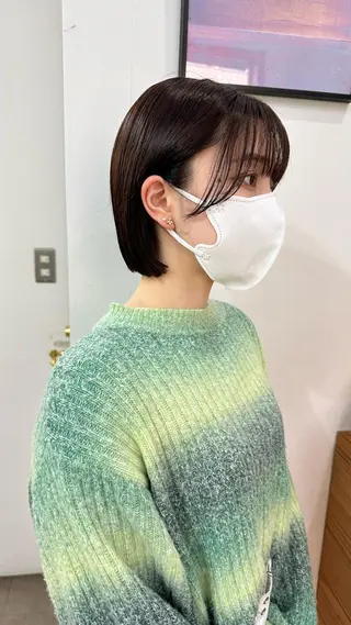 ショート カラー 🪭risa 暖色/レイヤー🪭のヘアスタイル