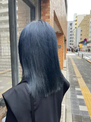 セミロング カラー creeb 宮前のヘアスタイル