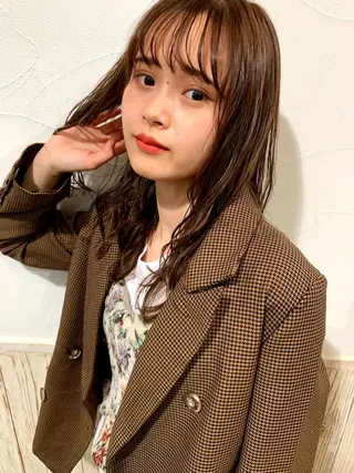 ロング ヘアアレンジ 再現性×メンズヘア/ 表参道/MOMONEのヘアスタイル