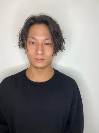 ショート パーマ Avalon所属・Hiroshi ヒロシのヘアスタイル