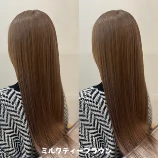 ロング lovis🧸ゆうあ 🧸/透明感カラーのヘアスタイル