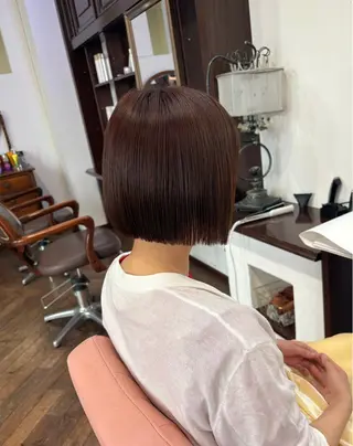 ミディアム 勝田 沙耶のヘアスタイル