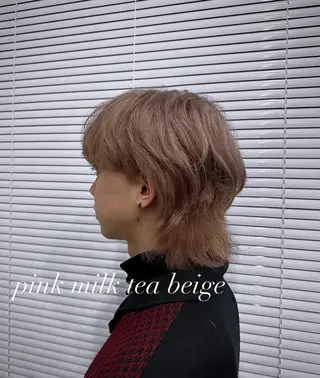 カラー メンズ 似合わせカラー/ ケアブリーチ/竜希のヘアスタイル