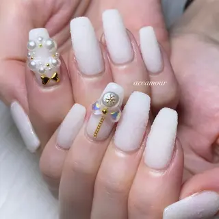 ネイル ネイル/耳つぼ /新ホワイトニングのネイルデザイン