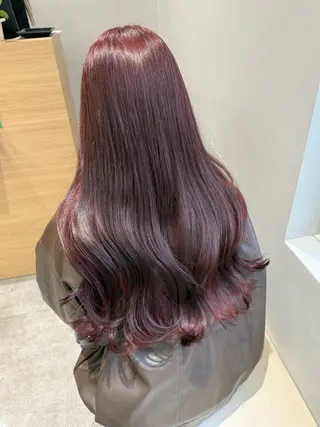 ロング カラー Zina【梅田】 /田中 沙弥のヘアスタイル