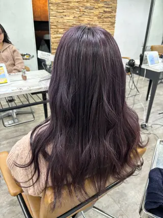 ロング カラー ️❤️透明感カラー Yūka❤️のヘアスタイル