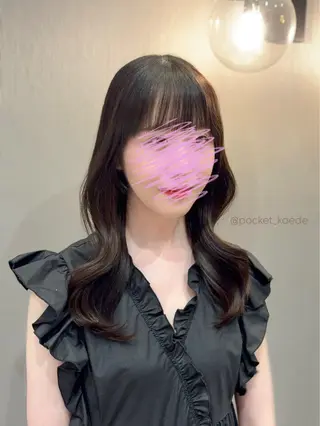 ミディアム 🤍韓国ヘア/ 楓🤍のヘアスタイル