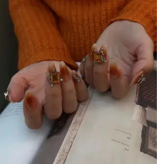 ロング めぐみのネイルサロン 惠のネイルデザイン