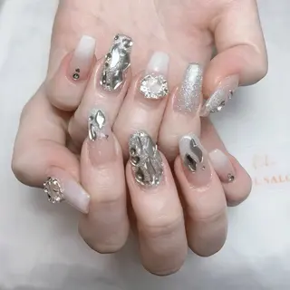 ネイル 💕鈴木ユリ パラジェル/オフ無料のネイルデザイン