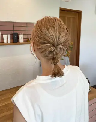 ミディアム Strawberry所属・原田 志保のヘアスタイル