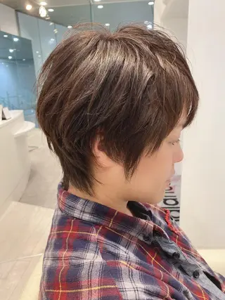 ショート メンズカット 井上　凜太郎のヘアスタイル