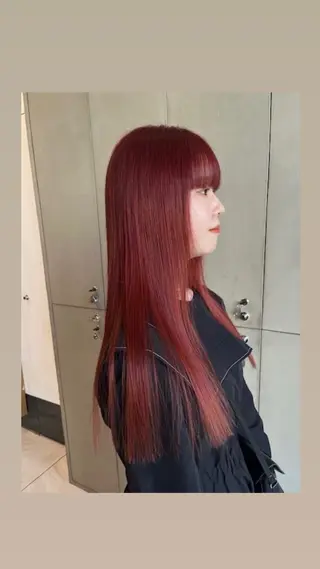 ロング 縮毛矯正 /sara🎀🪽のヘアスタイル