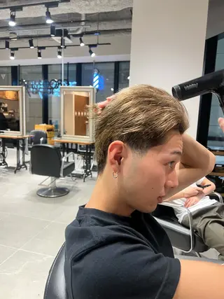 ミディアム メンズ GROOMER/S TOKYO 渋谷店所属・石丸 聖のヘアスタイル