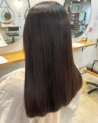 セミロング パーマ 艶髪/髪質改善 yukaのヘアスタイル