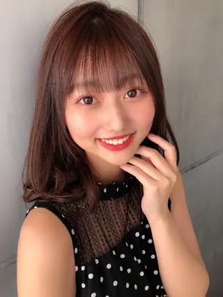 セミロング カラー 女性が憧れる ショート/角田愛和のヘアスタイル