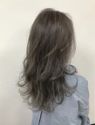 カラー パーマ ヘアアレンジ mihoko/ ニュアンスパーマのヘアスタイル