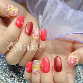 ネイル Nail Studio GOTHAM所属・高円寺駅からすぐ🌈 ネイルGOTHAMのネイルデザイン