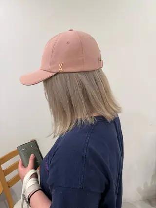 ミディアム カラー 🐕‍🦺似合わせ 🐕‍🦺akariのヘアスタイル