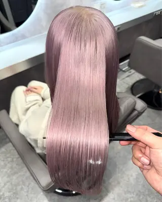 ロング カラー 奥山義進/大宮 /ダブルカラーのヘアスタイル