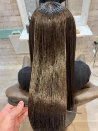 ロング 柏原 輝明のヘアスタイル