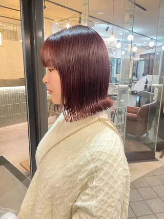 ミディアム yukii しまむら のぞみのヘアスタイル