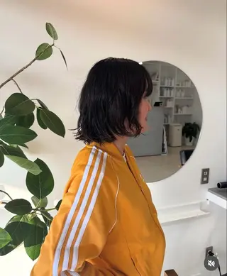 ショート パーマ enrich / キタガワ カノンのヘアスタイル