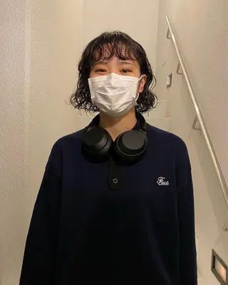 ミディアム パーマ 🌿ボブ パーマ高橋啓太🌿のヘアスタイル