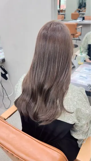 セミロング カラー 🪐レイヤー/美髪 カラー/加野彩果🪐のヘアスタイル